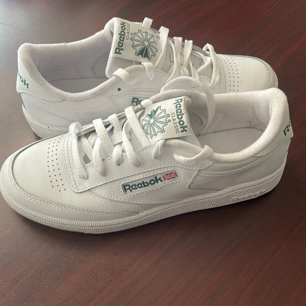 Reebok White Athletic Shoes